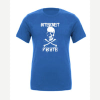 Internet Pirate — Premium Tee / True Royal