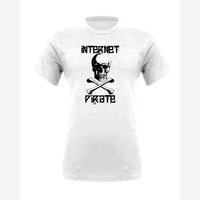 Internet Pirate — Premium Tee / White