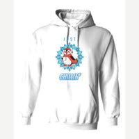 Just Chillin' (Penguin) — Hoodie / White