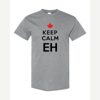 Keep Calm Eh — Classic Tee / Sport Grey