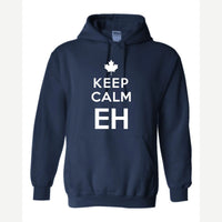 Keep Calm Eh — Hoodie / Navy