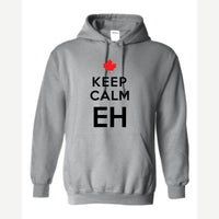 Keep Calm Eh — Hoodie / Sport Grey