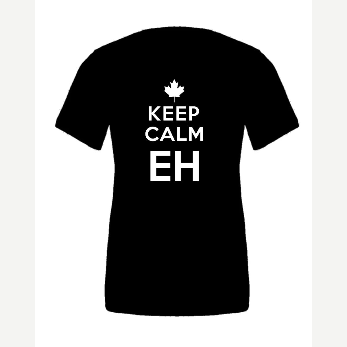 Keep Calm Eh — Premium Tee / Black