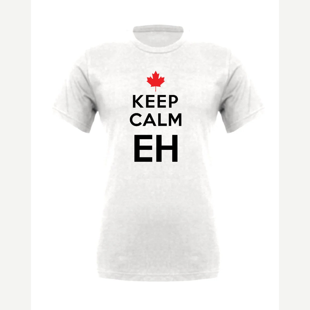 Keep Calm Eh — Premium Tee / White