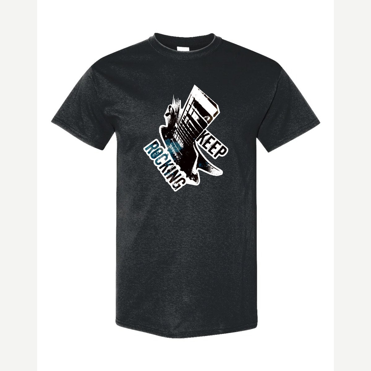 Keep Rocking — Classic Tee / Black