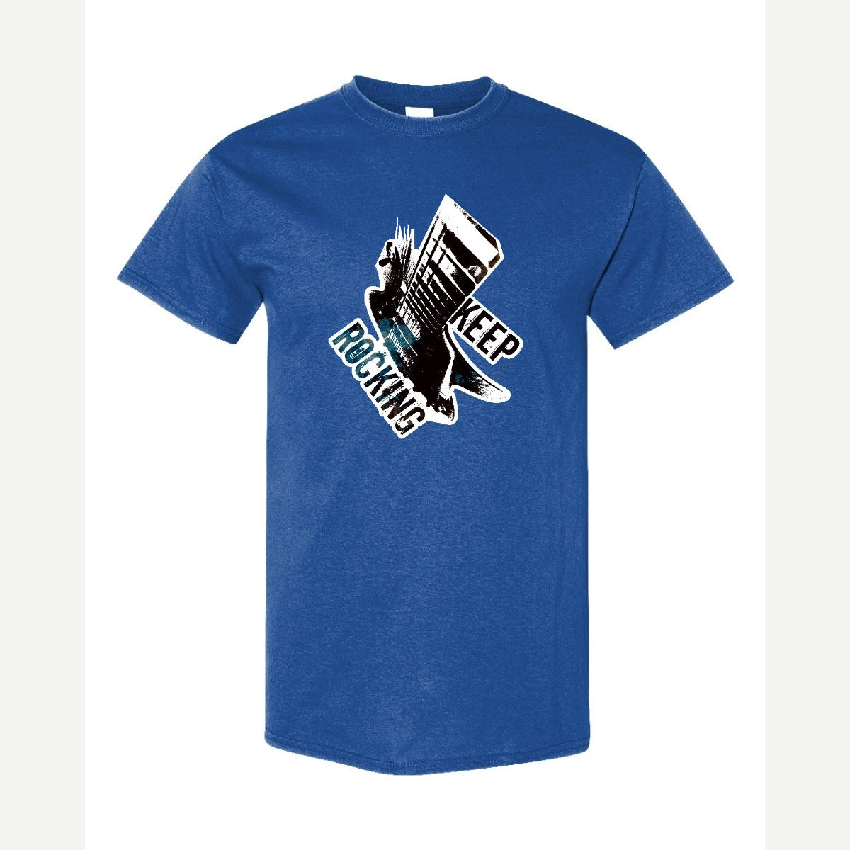 Keep Rocking — Classic Tee / Royal