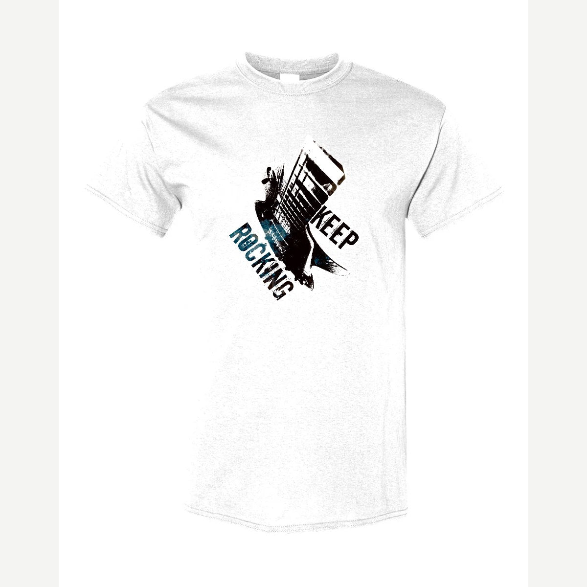 Keep Rocking — Classic Tee / White