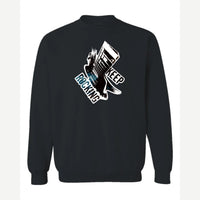 Keep Rocking — Crewneck Sweatshirt / Black