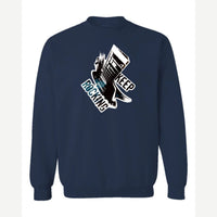 Keep Rocking — Crewneck Sweatshirt / Navy
