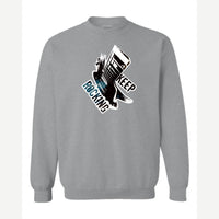 Keep Rocking — Crewneck Sweatshirt / Sport Grey
