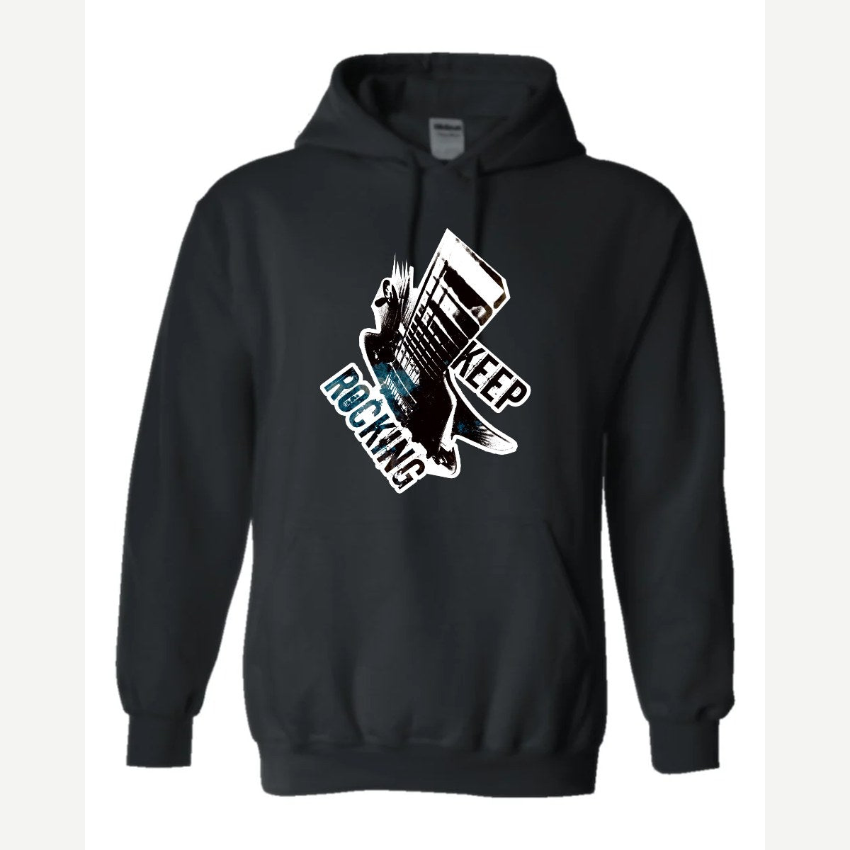 Keep Rocking — Hoodie / Black