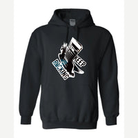 Keep Rocking — Hoodie / Black