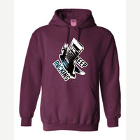 Keep Rocking — Hoodie / Maroon