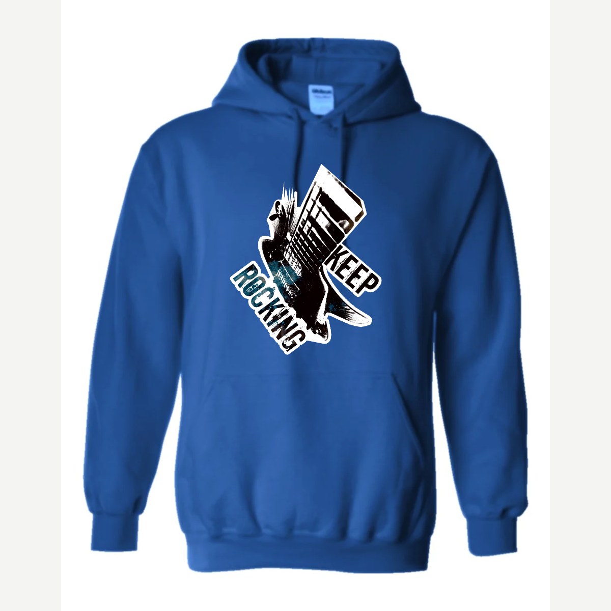 Keep Rocking — Hoodie / Royal