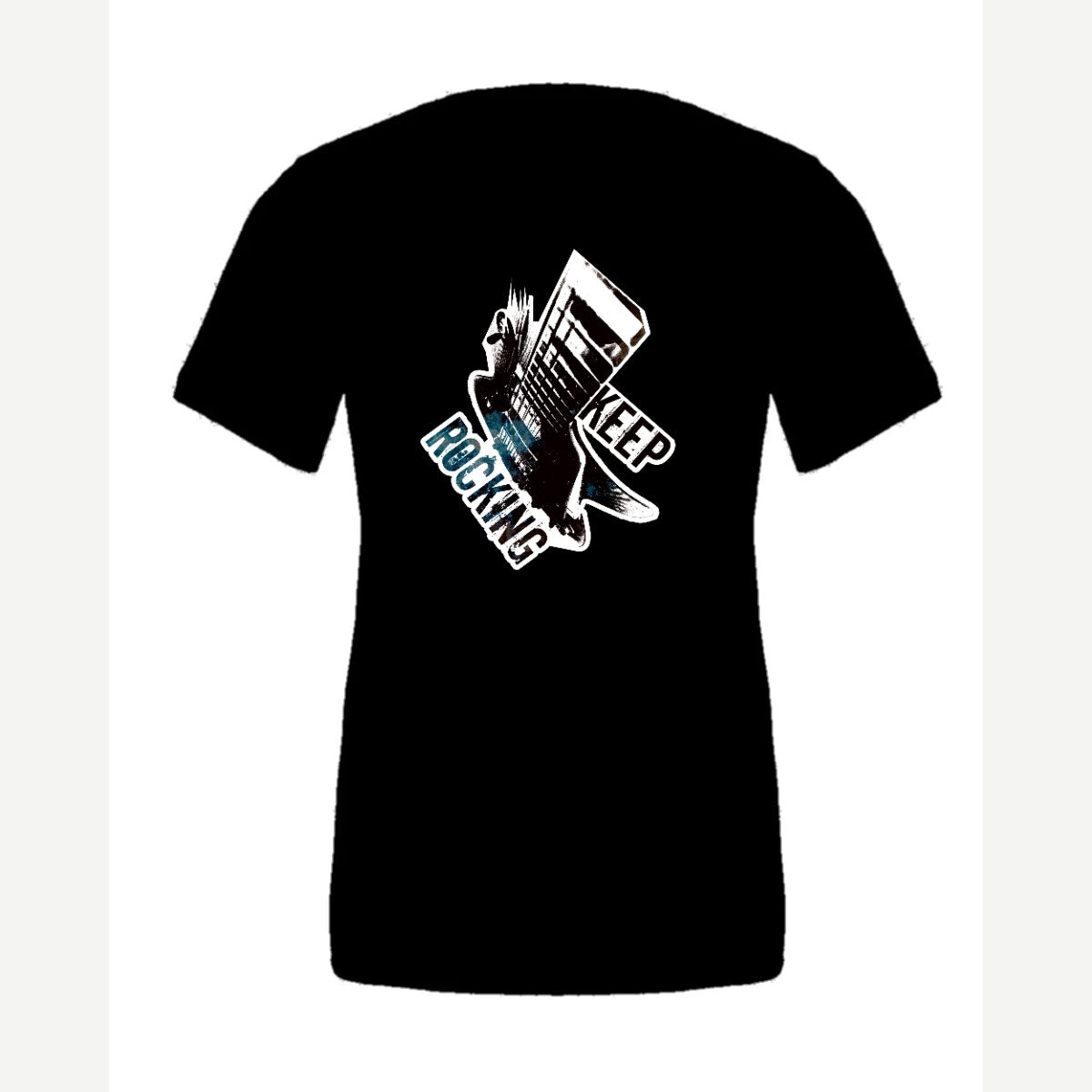 Keep Rocking — Premium Tee / Black