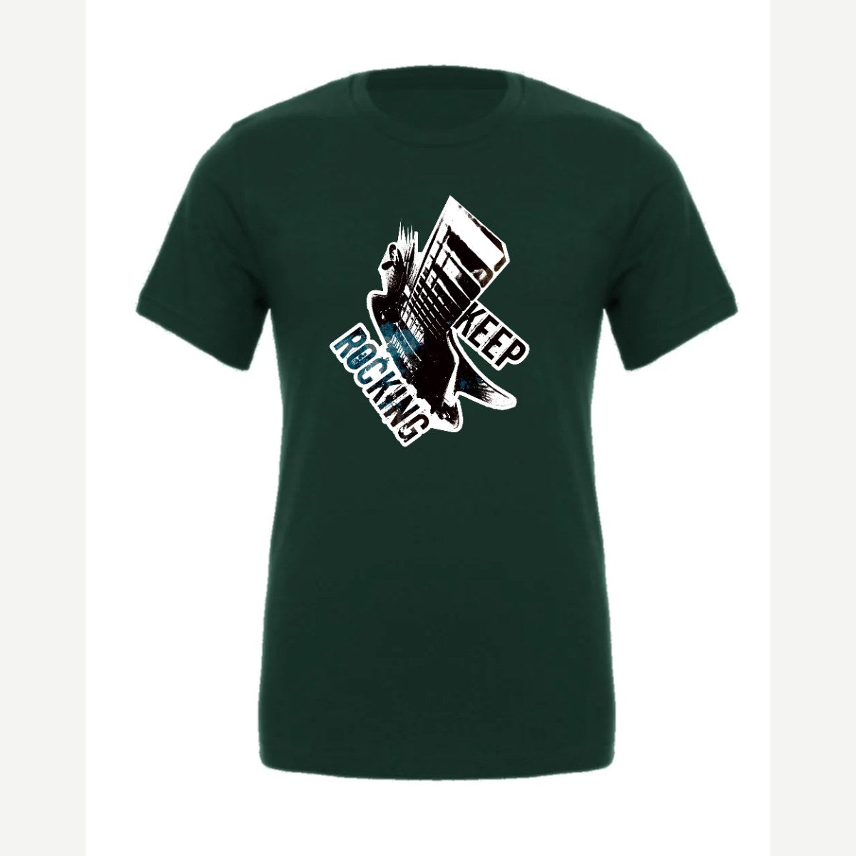 Keep Rocking — Premium Tee / Forest