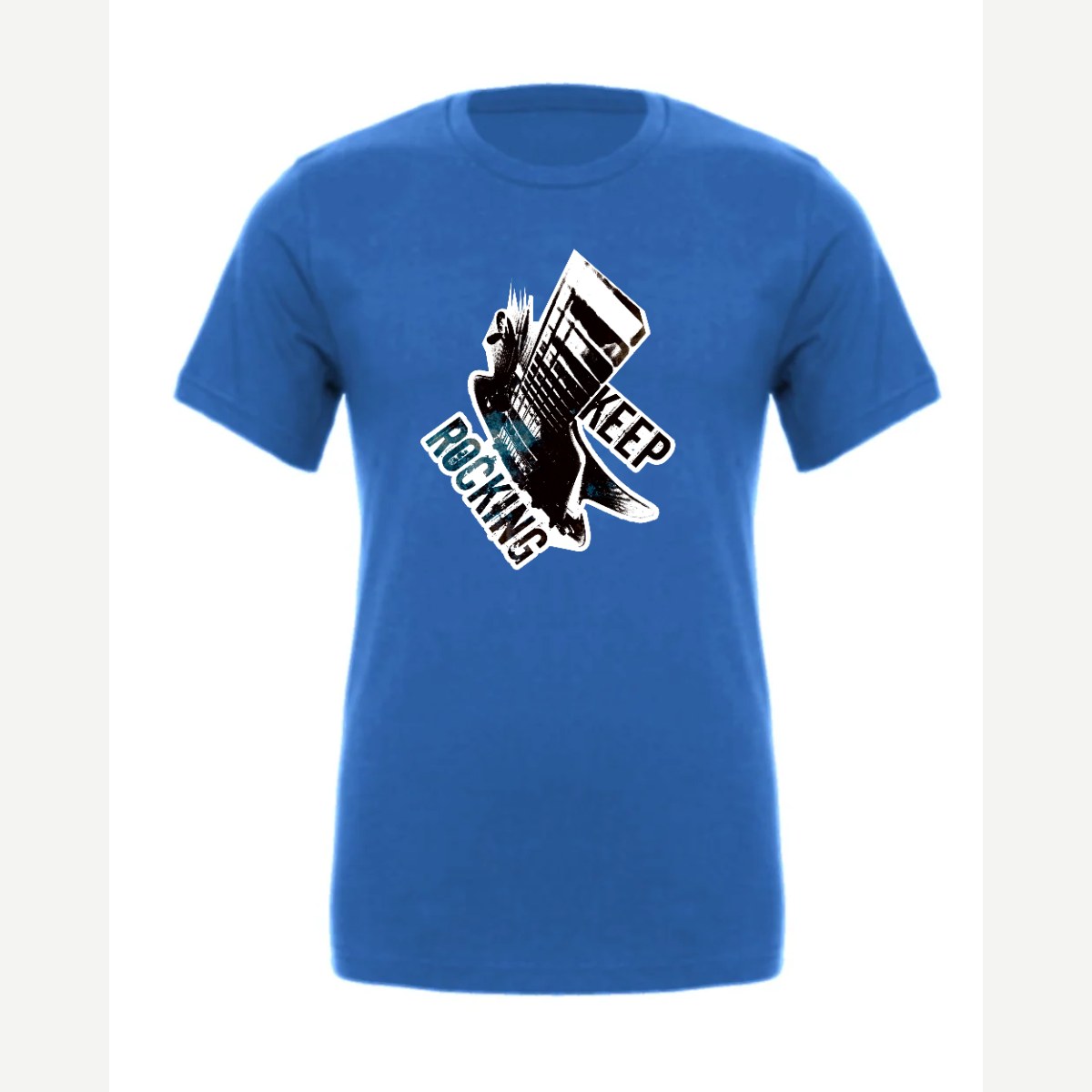 Keep Rocking — Premium Tee / True Royal