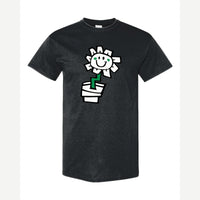Kurplunk Flower — Classic Tee / Black