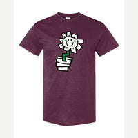 Kurplunk Flower — Classic Tee / Maroon