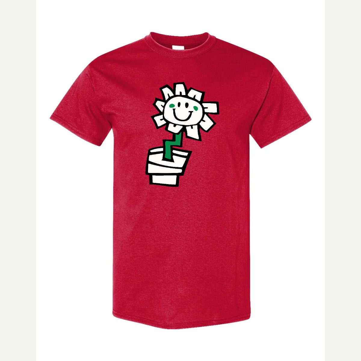 Kurplunk Flower — Classic Tee / Red