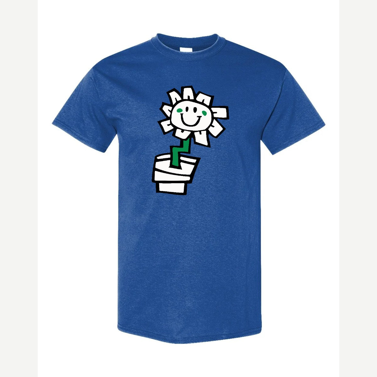 Kurplunk Flower — Classic Tee / Royal
