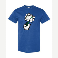 Kurplunk Flower — Classic Tee / Royal