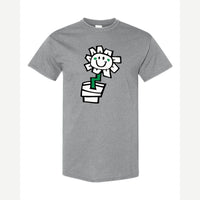 Kurplunk Flower — Classic Tee / Sport Grey