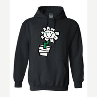 Kurplunk Flower — Hoodie / Black