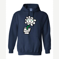 Kurplunk Flower — Hoodie / Navy