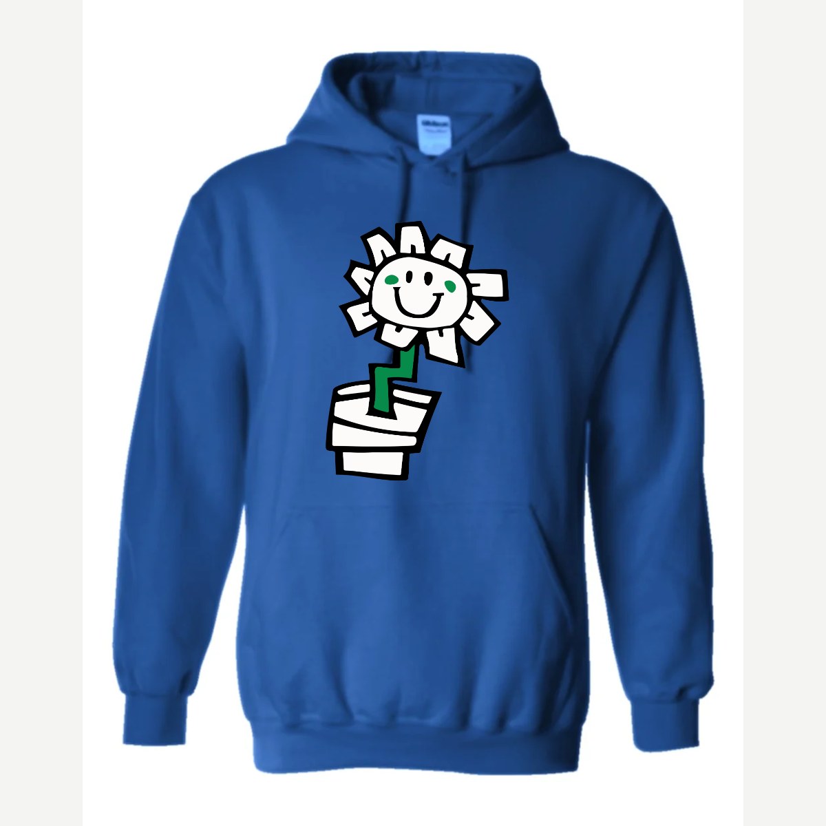 Kurplunk Flower — Hoodie / Royal