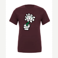 Kurplunk Flower — Premium Tee / Maroon