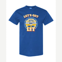 Let's Get Lit (Menorah) — Classic Tee / Royal