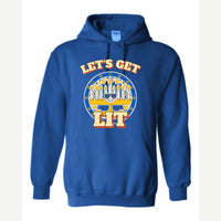 Let's Get Lit (Menorah) — Hoodie / Royal