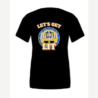 Let's Get Lit (Menorah) — Premium Tee / Black