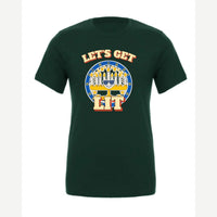 Let's Get Lit (Menorah) — Premium Tee / Forest