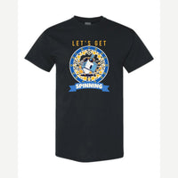 Let's Get Spinning (Dreidel) — Classic Tee / Black