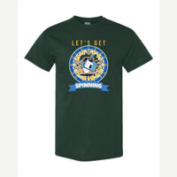 Let's Get Spinning (Dreidel) — Classic Tee / Forest Green
