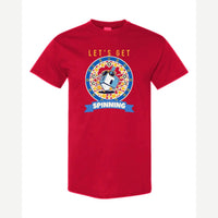 Let's Get Spinning (Dreidel) — Classic Tee / Red