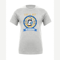 Let's Get Spinning (Dreidel) — Premium Tee / Athletic Heather