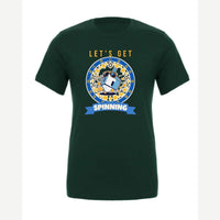 Let's Get Spinning (Dreidel) — Premium Tee / Forest