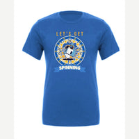 Let's Get Spinning (Dreidel) — Premium Tee / True Royal