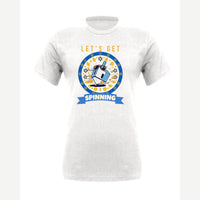 Let's Get Spinning (Dreidel) — Premium Tee / White