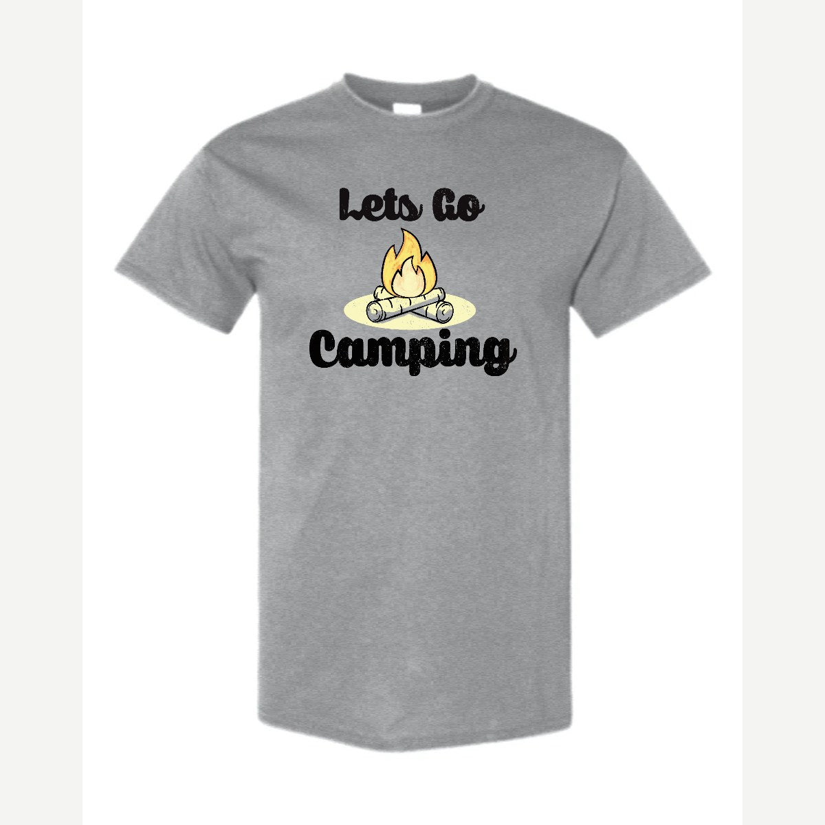 Let's Go Camping — Classic Tee / Sport Grey