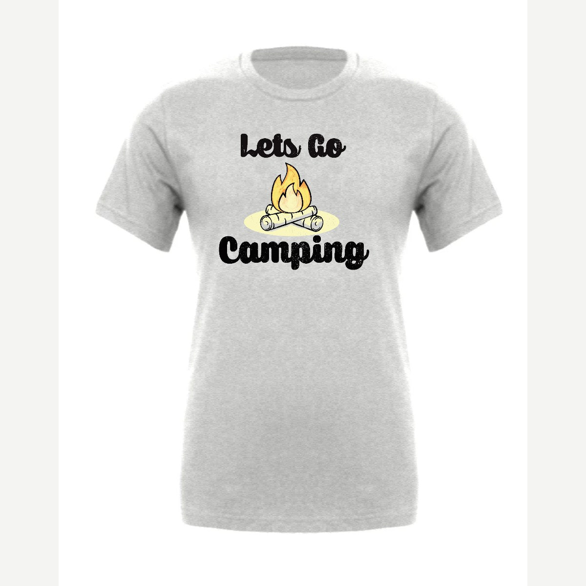 Let's Go Camping — Premium Tee / Athletic Heather
