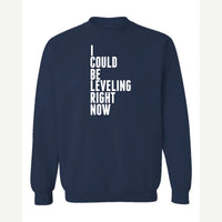 Leveling — Crewneck Sweatshirt / Navy