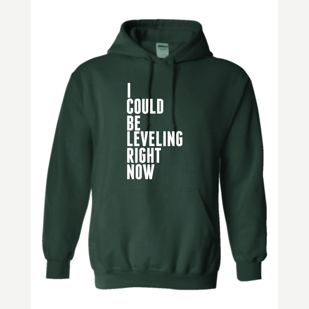 Leveling — Hoodie / Forest Green
