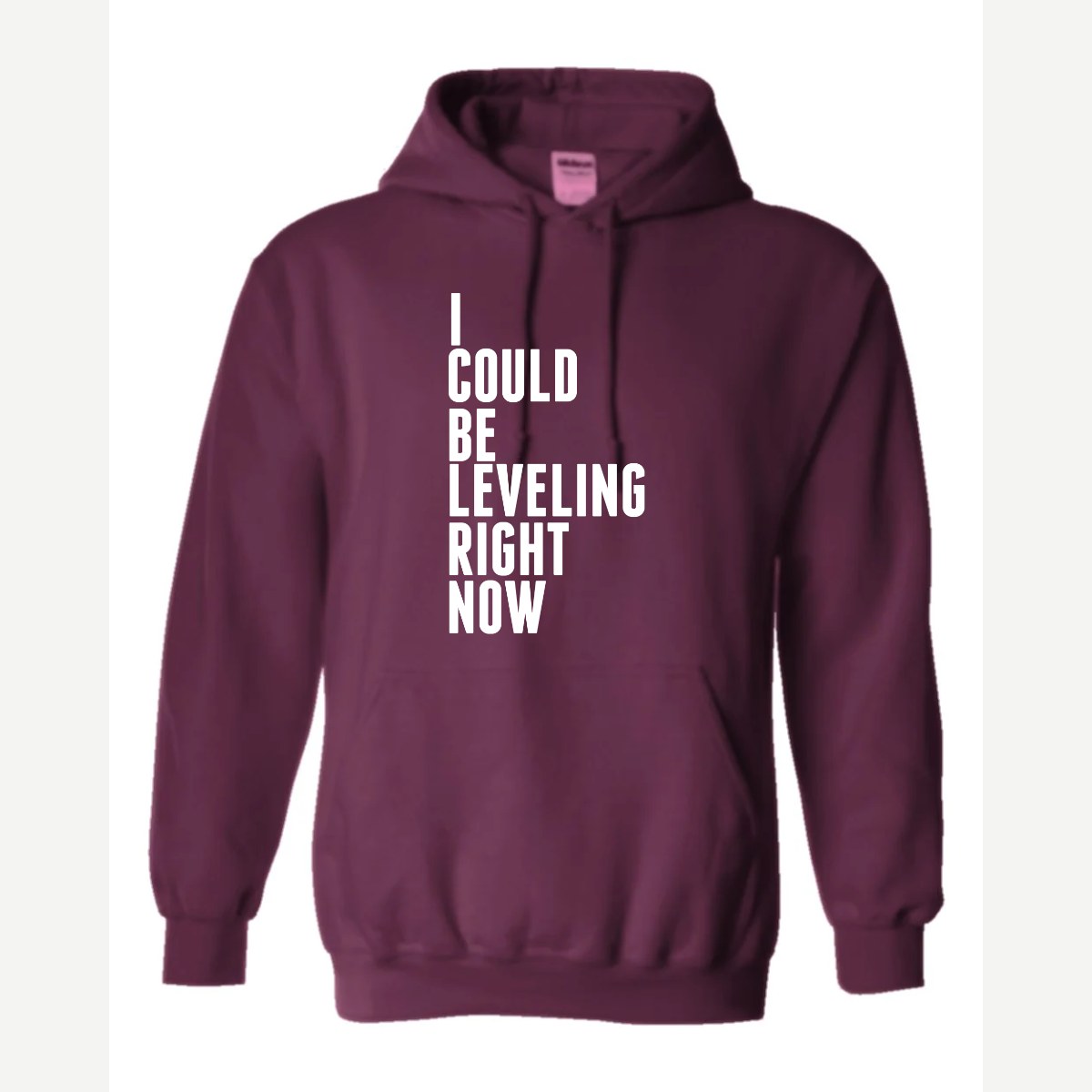 Leveling — Hoodie / Maroon