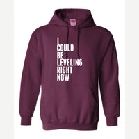 Leveling — Hoodie / Maroon
