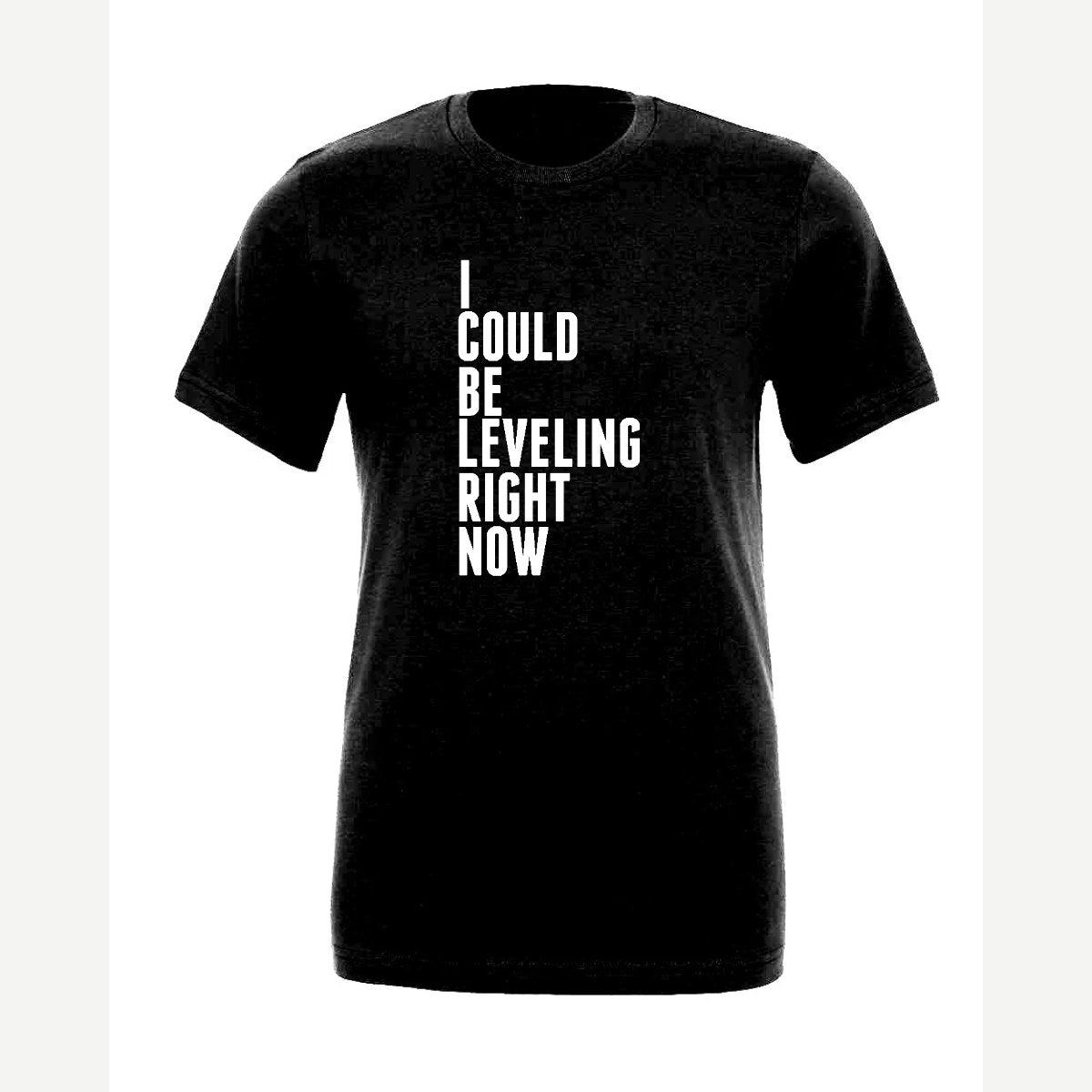 Leveling — Premium Tee / Black