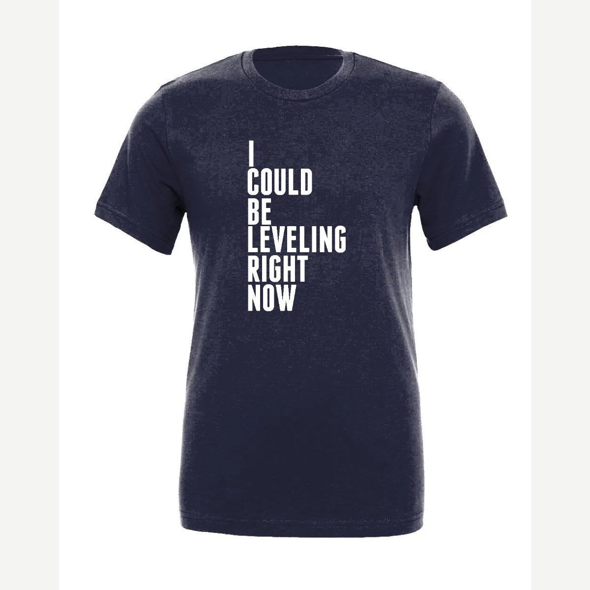 Leveling — Premium Tee / Navy